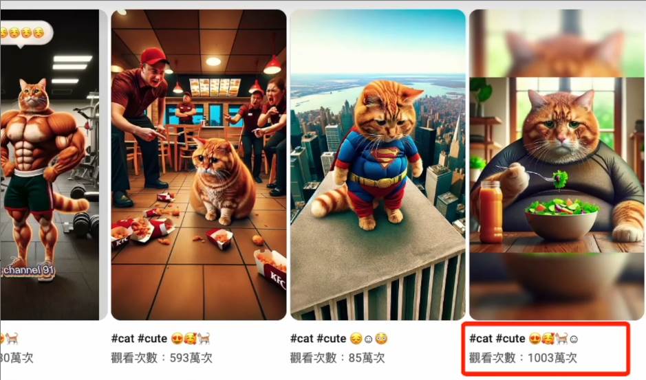 AI貓咪剧情号，30天涨粉100w，制作简单，一个视频全网分发，轻松月入1W+去创吧-网创项目资源站-副业项目-创业项目-搞钱项目去创吧