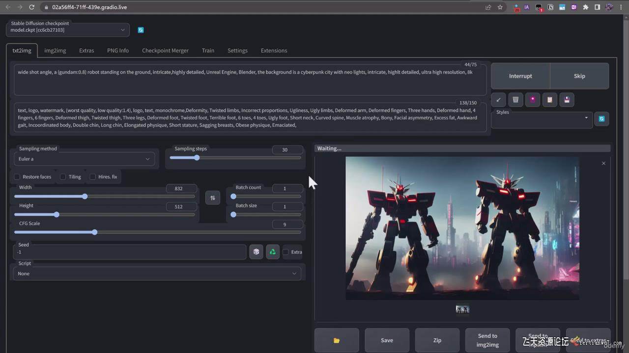 终极 Stable Diffusion + ChatGPT AI绘画及模型训练课程-中英字幕去创吧-网创项目资源站-副业项目-创业项目-搞钱项目去创吧