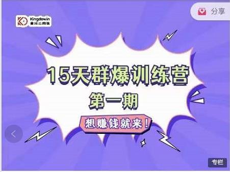 金抖云Peter《15天群爆训练营》，破解抖音玄学，群爆心法，起号方式去创吧-网创项目资源站-副业项目-创业项目-搞钱项目去创吧