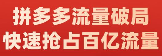 阿杰·拼多多流量破局:如何打黑标，爆款的思路，拼多多流量框架，快速抢占百亿流量去创吧-网创项目资源站-副业项目-创业项目-搞钱项目去创吧